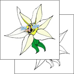 Flower Tattoo plant-life-flowers-tattoos-sean-simmans-s3f-00174