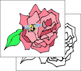 Flower Tattoo plant-life-flowers-tattoos-sean-simmans-s3f-00178