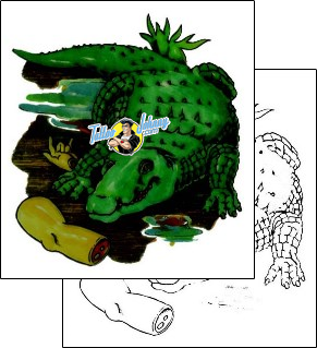Reptiles & Amphibians Tattoo s3f-00185