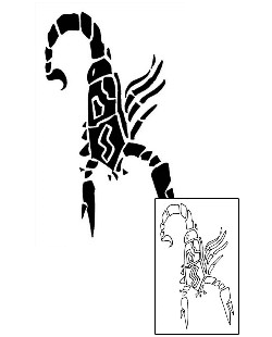 Scorpio Tattoo Zodiac tattoo | S3F-00227