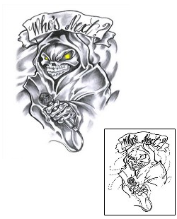 Picture of Who's Next Reaper Tattoo