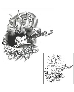 Music Tattoo Miscellaneous tattoo | S4F-00062