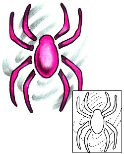 Spider Tattoo Insects tattoo | S4F-00065
