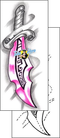 Dagger Tattoo horror-dagger-tattoos-psycho-steve-s4f-00081