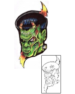 Monster Tattoo Horror tattoo | S4F-00093