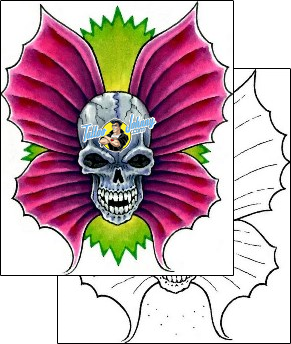 Skull Tattoo s5f-00009