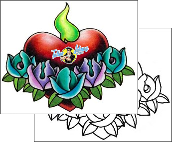 Heart Tattoo for-women-heart-tattoos-shelley-keller-s7f-00044