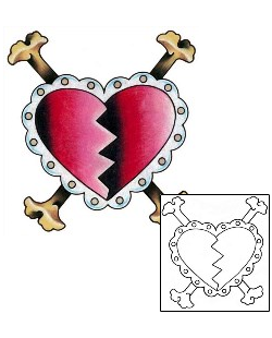 Broken Heart Tattoo Tattoo Styles tattoo | S7F-00045