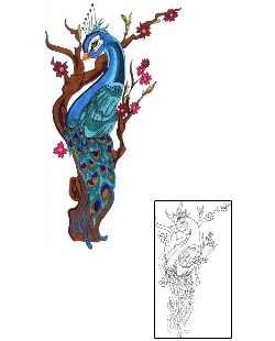Cherry Blossom Tattoo Plant Life tattoo | S9F-00026