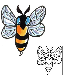 Bee Tattoo For Women tattoo | S9F-00034