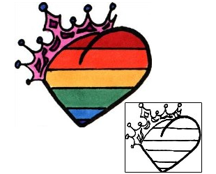 Rainbow Tattoo Miscellaneous tattoo | S9F-00077