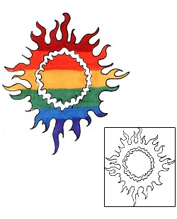 Rainbow Tattoo Miscellaneous tattoo | S9F-00085