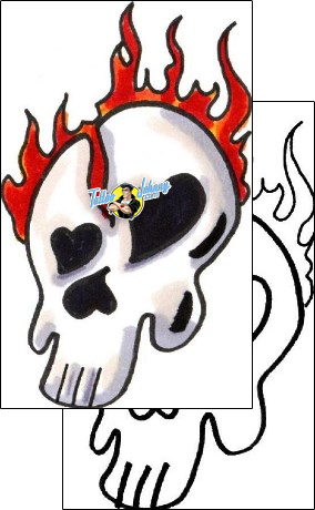 Skull Tattoo horror-skull-tattoos-sunshine-s9f-00137