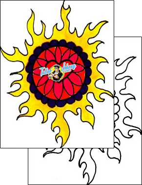 Celestial Tattoo astronomy-celestial-tattoos-sunshine-s9f-00209