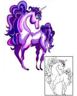 Unicorn Tattoo Animal tattoo | S9F-00226
