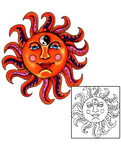 Sun Tattoo Miscellaneous tattoo | S9F-00243