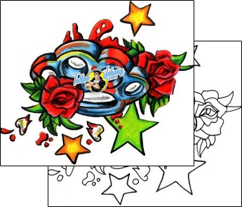 Rose Tattoo plant-life-rose-tattoos-sunshine-s9f-00250