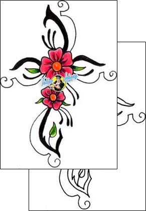 Flower Tattoo plant-life-flowers-tattoos-sunshine-s9f-00257