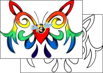 Butterfly Tattoo insects-butterfly-tattoos-sunshine-s9f-00258