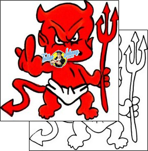 Devil - Demon Tattoo s9f-00266