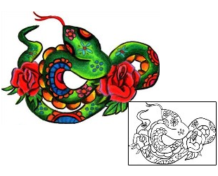 Reptiles & Amphibians Tattoo Tattoo Styles tattoo | S9F-00271