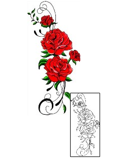 Rose Tattoo Plant Life tattoo | S9F-00289