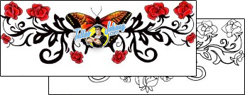Butterfly Tattoo for-women-lower-back-tattoos-sunshine-s9f-00290