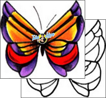 Butterfly Tattoo insects-butterfly-tattoos-sunshine-s9f-00314