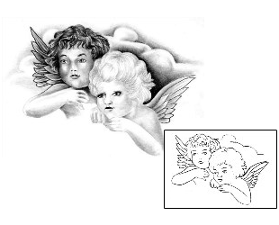 Angel Tattoo Mythology tattoo | SAF-00004