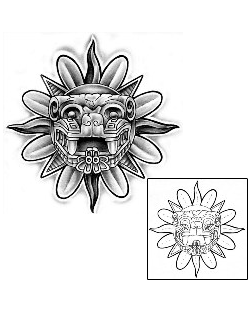 Aztec Tattoo Ethnic tattoo | SAF-00007