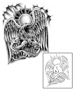 Sun Tattoo Horror tattoo | SAF-00010