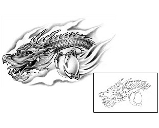 Dragon Tattoo Mythology tattoo | SAF-00049