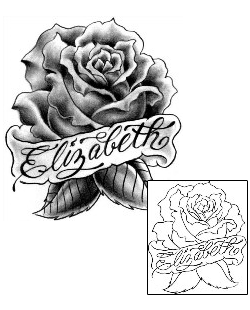 Rose Tattoo Miscellaneous tattoo | SAF-00053