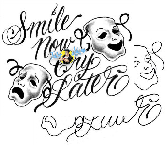 Comedy Tragedy Mask Tattoo comedy-tragedy-mask-sage-oconnell-saf-00122