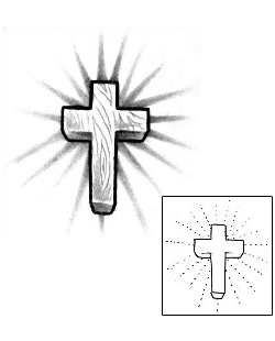 Cross Tattoo Religious & Spiritual tattoo | SAF-00154