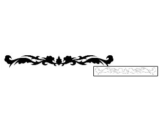 Lower Back Tattoo Specific Body Parts tattoo | SAF-00160