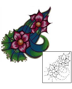 Picture of Plant Life tattoo | SBF-00045