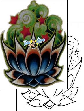 Flower Tattoo plant-life-flowers-tattoos-sean-beck-sbf-00048