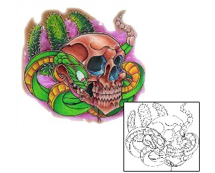 Snake Tattoo Horror tattoo | SBF-00079