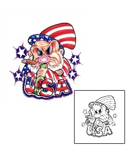 Patriotic Tattoo Patronage tattoo | SCF-00097