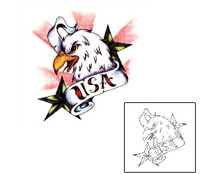 USA Tattoo Miscellaneous tattoo | SCF-00105