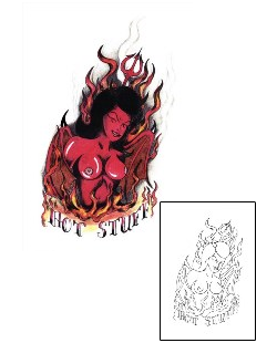 Devil - Demon Tattoo Mythology tattoo | SCF-00112