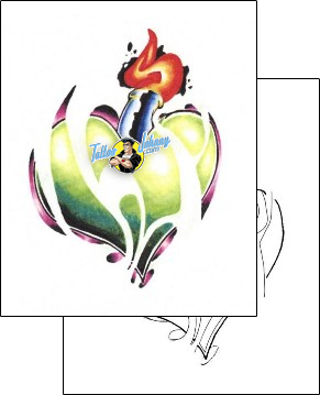 Heart Tattoo heart-tattoos-sacred-clown-scf-00166