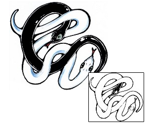 Snake Tattoo Horror tattoo | SCF-00213