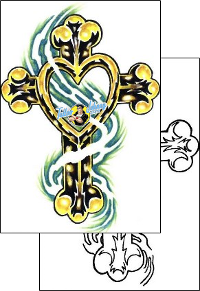 Heart Tattoo for-women-heart-tattoos-sacred-clown-scf-00233