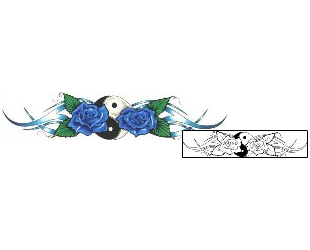 Rose Tattoo Specific Body Parts tattoo | SCF-00267