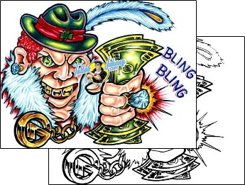 Irish Tattoo ethnic-irish-tattoos-sacred-clown-scf-00269