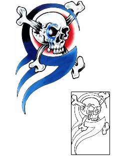 Crossbones Tattoo Tattoo Styles tattoo | SCF-00275