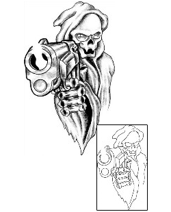 Reaper Tattoo Horror tattoo | SCF-00298