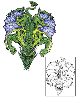 Dragon Tattoo Mythology tattoo | SCF-00299